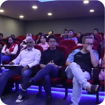Students in digital skills classroom
