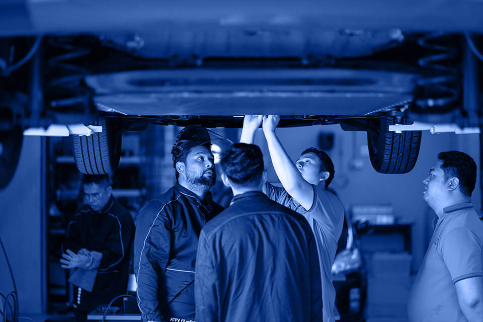 Automotive classroom at Autotronics