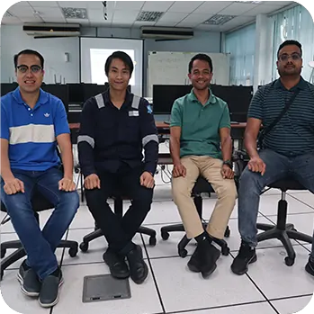 Siemens PLC training classroom session